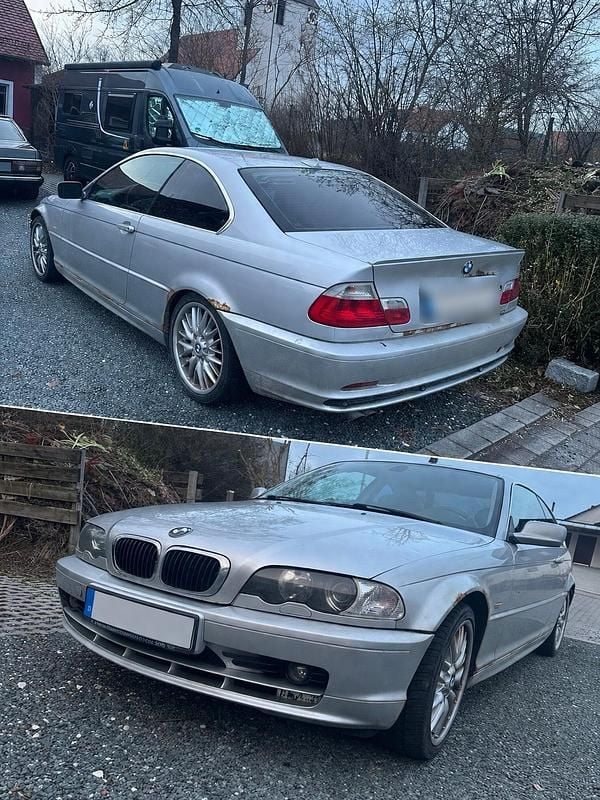 Gebraucht BMW 320 150 PS (110 kW) 2000 Silber Coupé