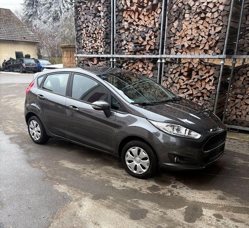 Grau Gebraucht 2016 Ford Fiesta Trend Kleinwagen | 6.600 € (Fairer Preis) - Bild 1/4