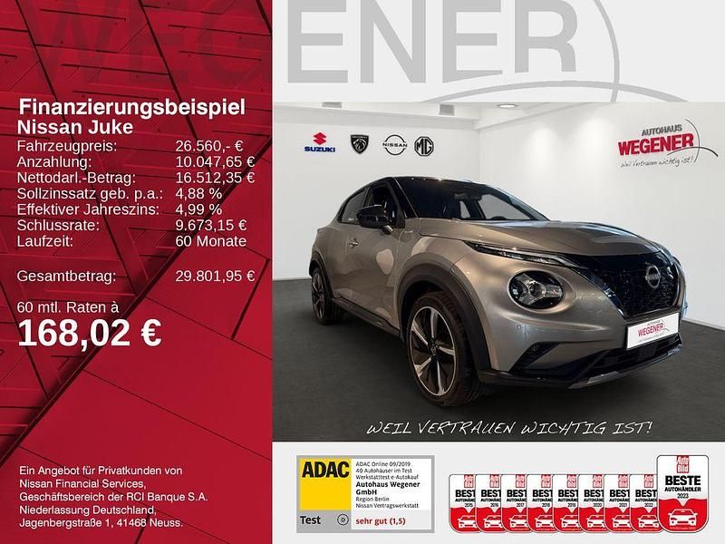 Gebraucht Nissan Juke 143 PS (105 kW) 2024 Silver m/black p SUV