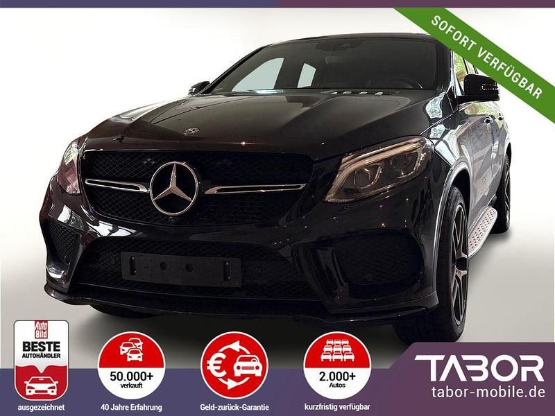 Obsidianschwarz metallic Gebraucht 2019 Mercedes GLE350 AMG line SUV | 43.388 € (Fairer Preis) - Bild 1/4
