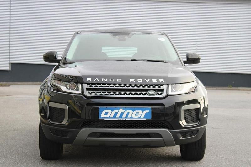 Schwarz Gebraucht 2017 Land Rover Range Rover evoque Pure SUV | 12.750 € (Superpreis) - Bild 1/4
