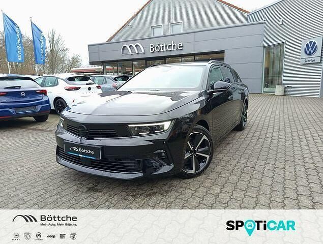 Gebraucht Opel Astra Ultimate 131 PS (96 kW) 2024 Lackierung schwarz perla nera/typ aussenverkleidung metallic perlmutt Kombi