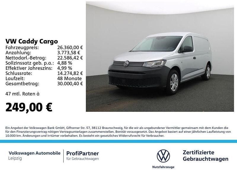 Blau Gebraucht 2024 VW Caddy Maxi Van / Kleinbus | 26.360 € (Fairer Preis) - Bild 1/3