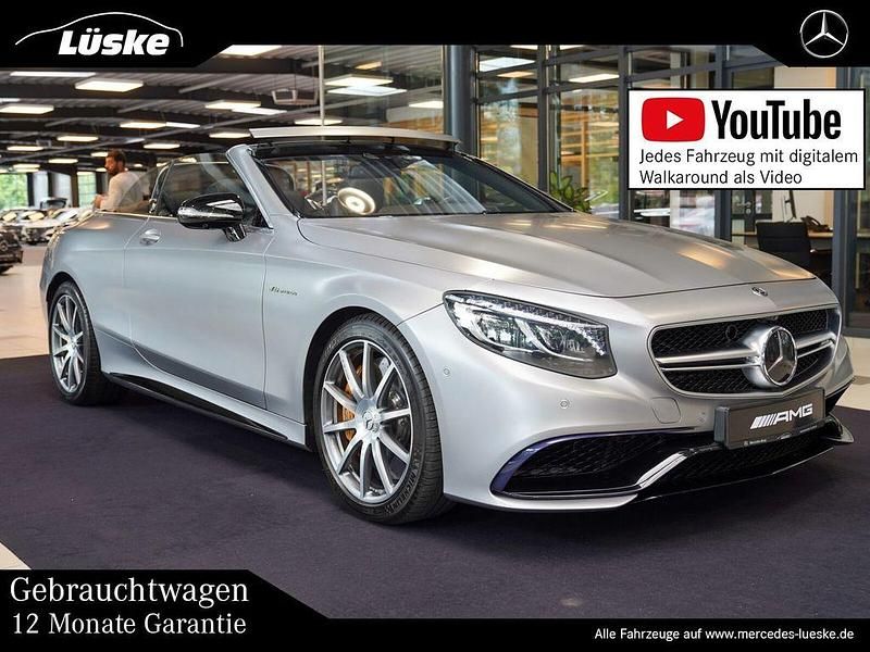 Magno allanitgrau magno (matt) Gebraucht 2017 Mercedes S63 AMG AMG Cabrio | 109.900 € - Bild 1/4