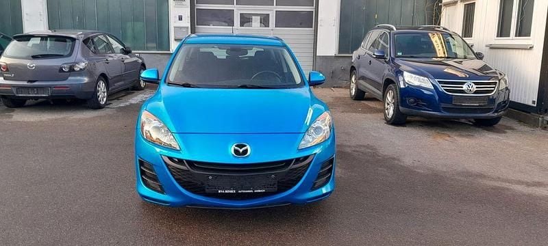 Gebraucht Mazda 3 Center-Line 105 PS (77 kW) 2010 Blau Limousine