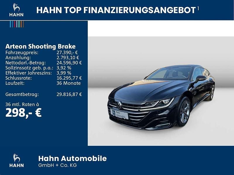 Gebraucht VW Arteon R-line 200 PS (147 kW) 2021 Schwarz Kombi
