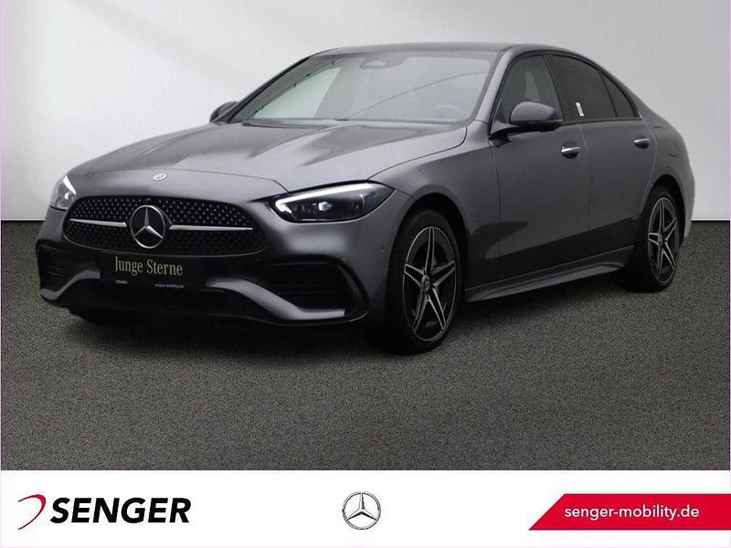 Lack selenitgrau Gebraucht 2024 Mercedes C300e AMG Limousine | 47.650 € (Etwas zu teuer) - Bild 1/4