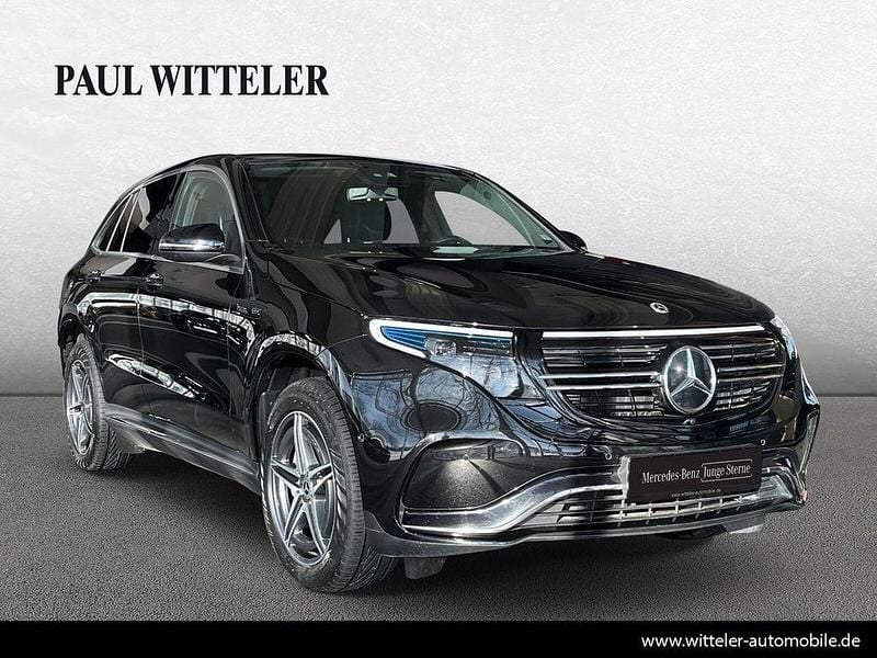 Gebraucht Mercedes EQC400 AMG line 300 kW (408 PS) 2022 Lack obsidianschwarz SUV