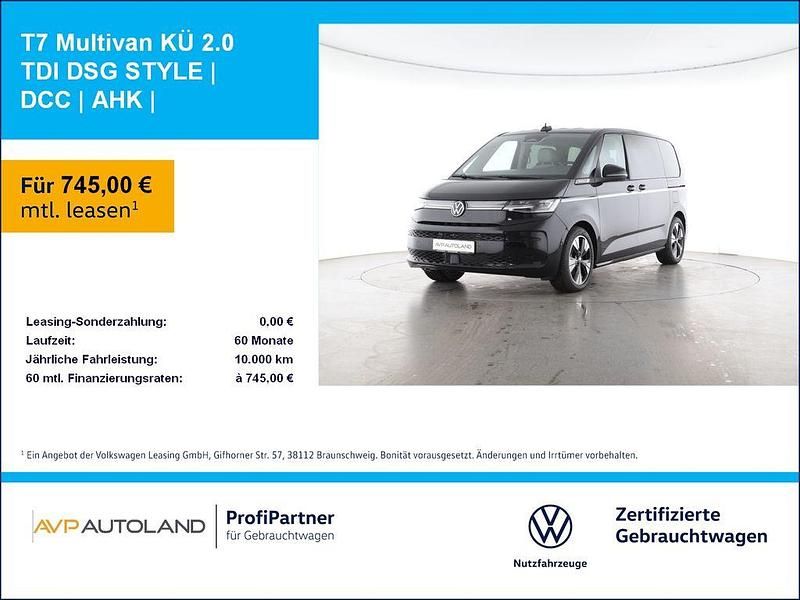 Gebraucht VW Multivan Style 150 PS (110 kW) 2026 Schwarz Van