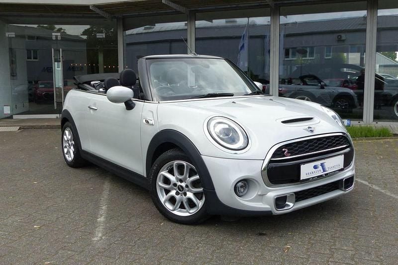 White silver metallic Gebraucht 2020 Mini Cooper S Cabriolet Cabrio | 19.970 € (Guter Preis) - Bild 1/4