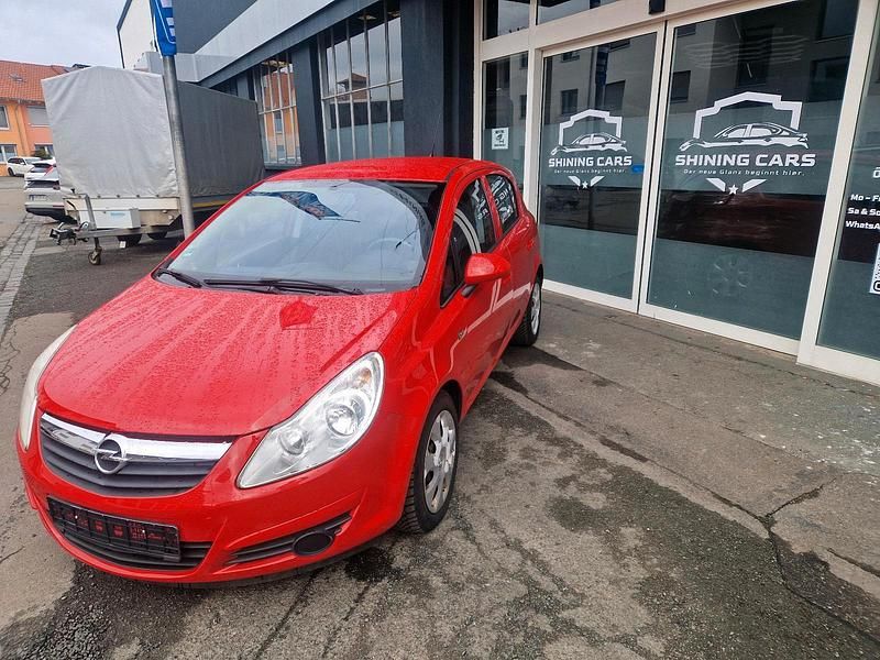 Gebraucht Opel Corsa 80 PS (58 kW) 2009 Rot Kleinwagen