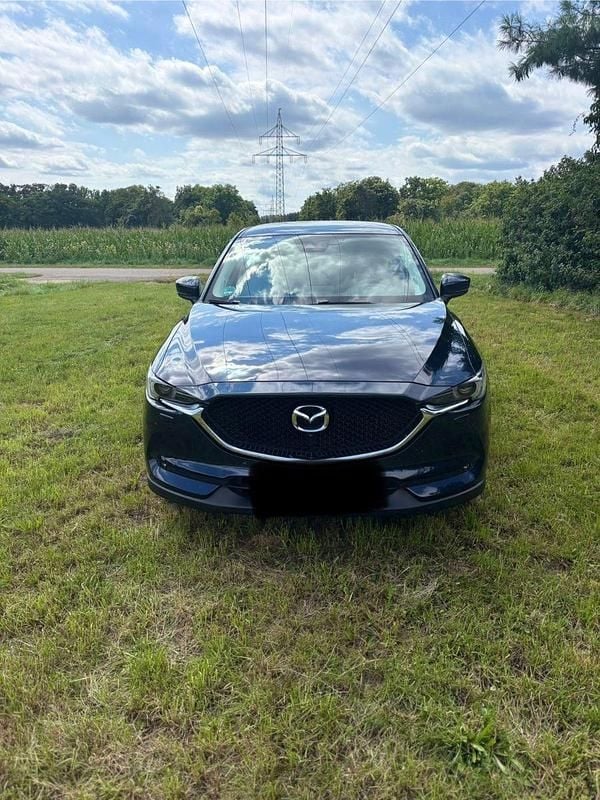 Blau Gebraucht 2018 Mazda CX-5 Signature SUV | 21.500 € (Fairer Preis) - Bild 1/4
