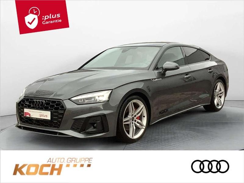 Daytonagrau perleffekt Gebraucht 2024 Audi A5 S-Line Coupé | 51.490 € (Superpreis) - Bild 1/4