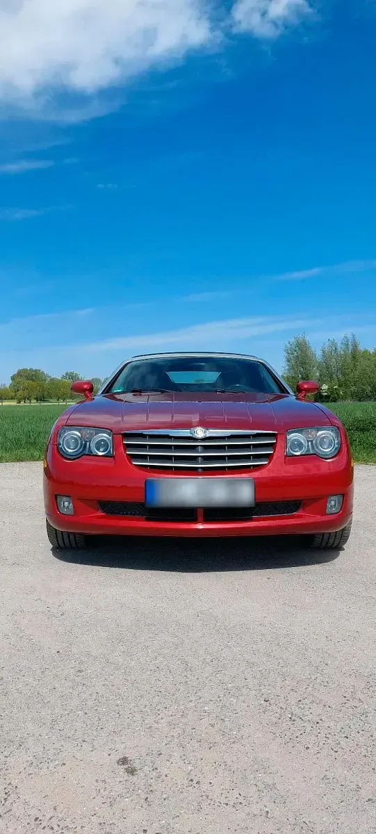 Usata Chrysler Crossfire 218 CV (160 kW) 2004 Rosso Cabrio