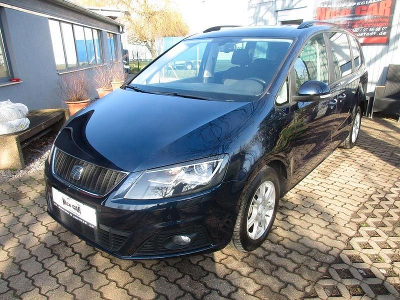 Gebraucht Seat Alhambra Style 116 PS (85 kW) 2012 Blau Van / Kleinbus