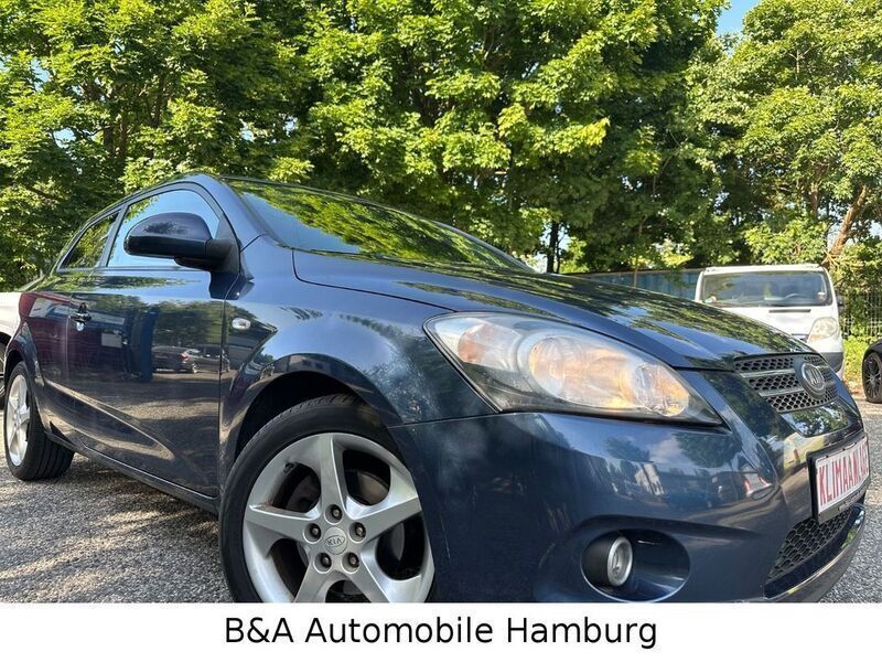 Fjordblau met. Gebraucht 2009 Kia ProCeed EX Kleinwagen | 6.990 € - Bild 1/4