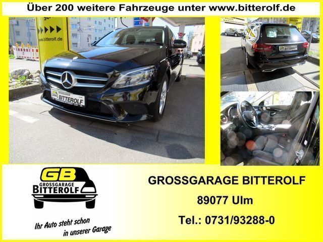 Schwarz Gebraucht 2020 Mercedes C220 Avantgarde Limousine | 21.990 € (Superpreis) - Bild 1/4