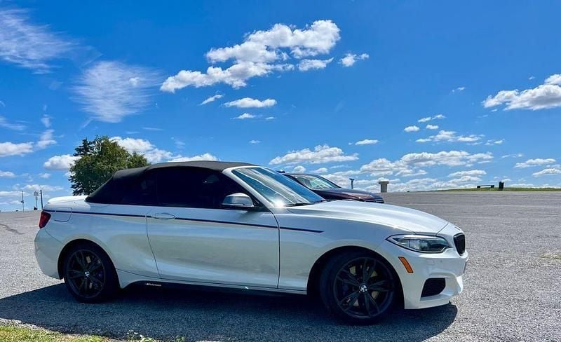 Weiß Gebraucht 2019 BMW M240 M Sport Cabrio | 31.500 € (Superpreis) - Bild 1/4