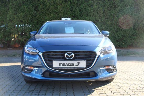 Gebraucht Mazda 3 120 PS (88 kW) 2018 Blau metallic Limousine