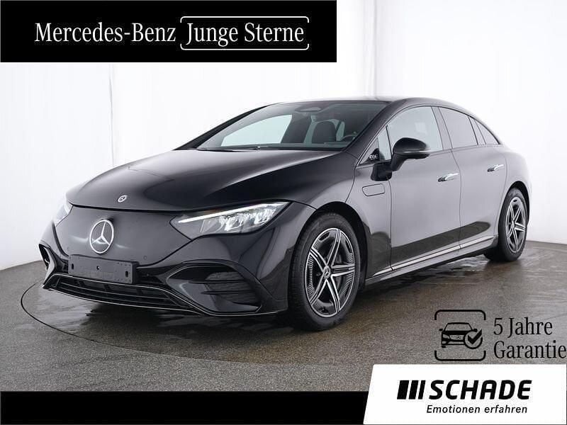 Schwarz Gebraucht 2024 Mercedes EQE300 AMG line Limousine | 42.950 € - Bild 1/4