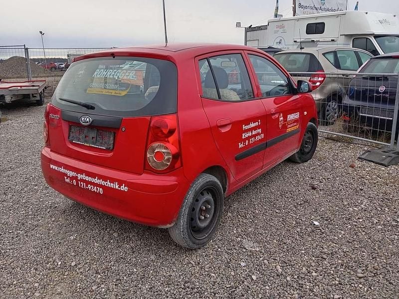Gebraucht Kia Picanto 70 PS (51 kW) 2010 Rot Kleinwagen