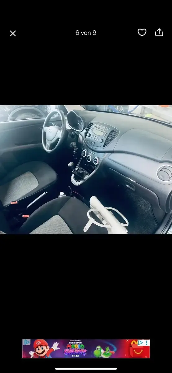 Gebraucht Hyundai i10 Edition+ 65 PS (47 kW) 2010 Schwarz Kleinwagen