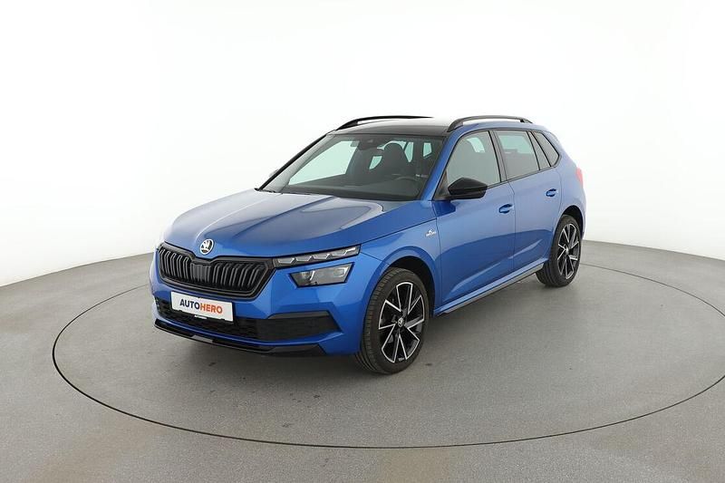 Blau Gebraucht 2020 Skoda Kamiq Monte Carlo SUV | 21.310 € (Etwas zu teuer) - Bild 1/3