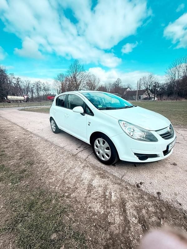 Gebraucht Opel Corsa 87 PS (63 kW) 2010 Weiß Kleinwagen