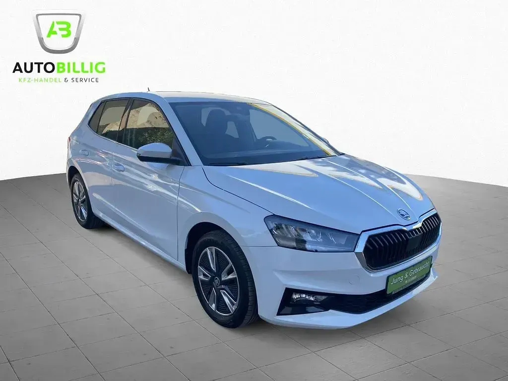 Gebraucht Skoda Fabia Style 110 PS (80 kW) 2023 Weiß Kleinwagen