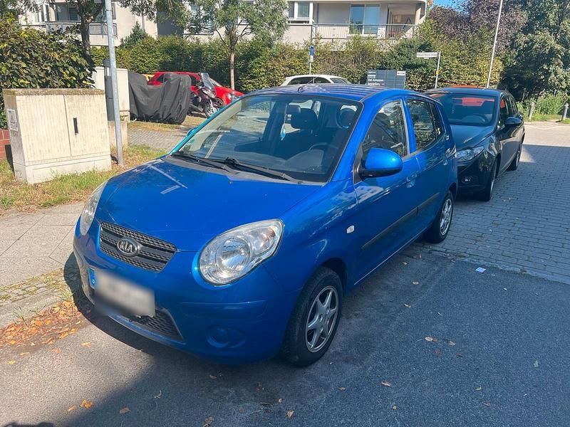 Blau Gebraucht 2009 Kia Picanto 2 Kleinwagen | 2.700 € (Fairer Preis) - Bild 1/4