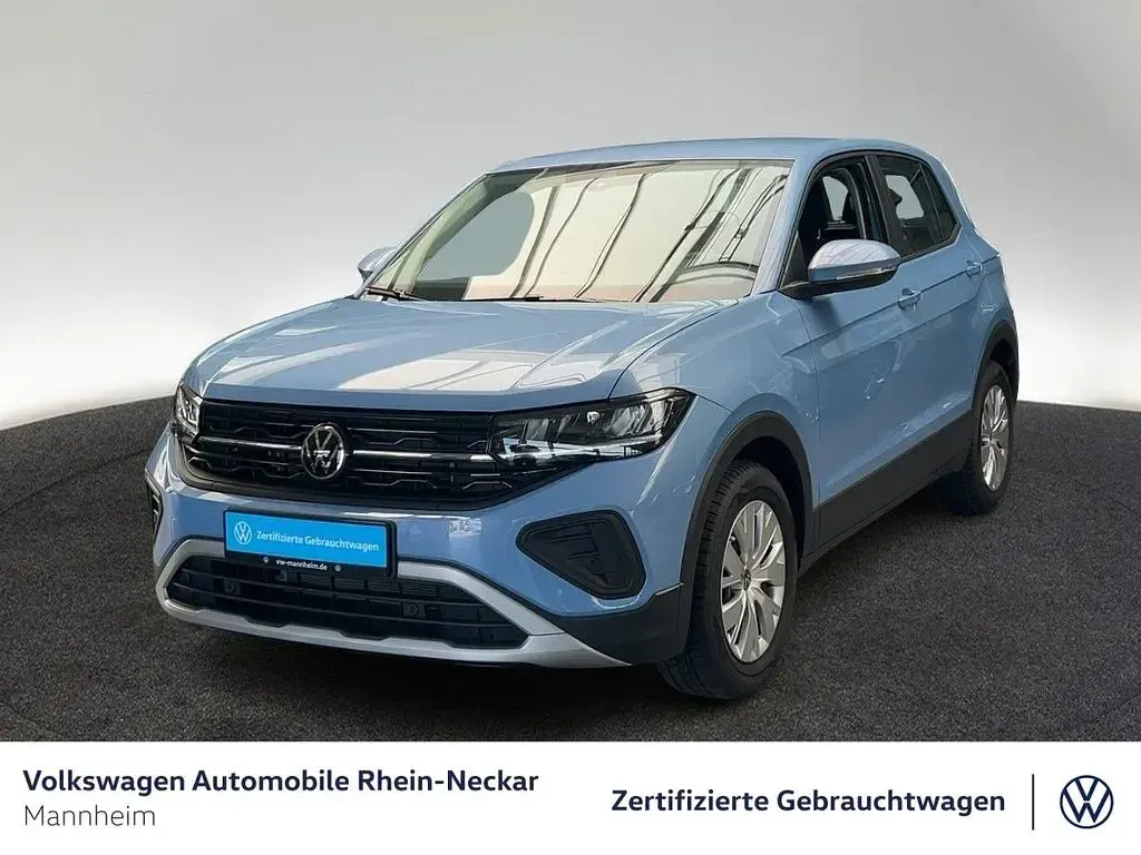 Gebraucht VW T-Cross Basis 95 PS (69 kW) 2025 Clear blue metallic SUV