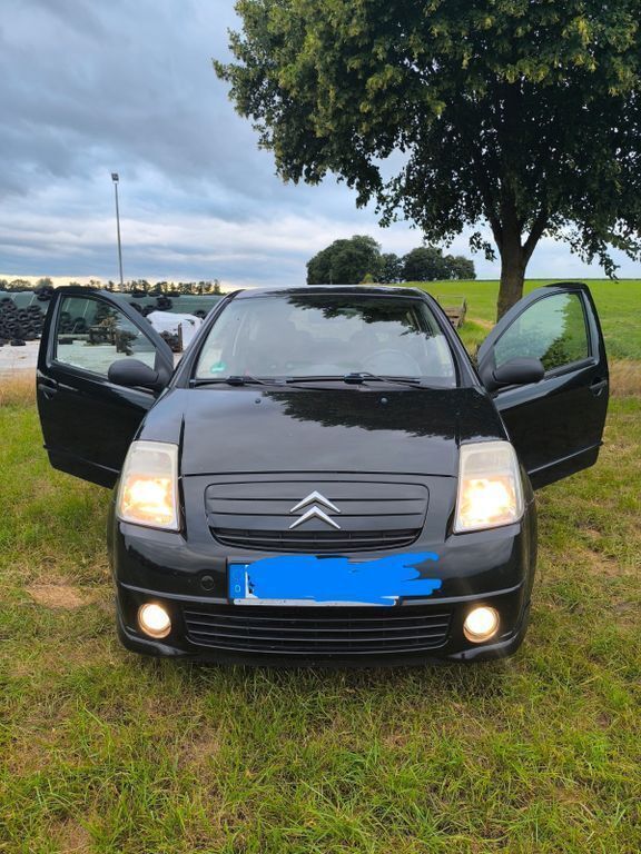 Schwarz Gebraucht 2006 Citroën C2 Tonic Kleinwagen | 1.500 € - Bild 1/4