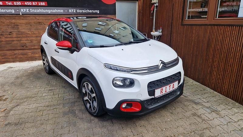 Weiß Gebraucht 2019 Citroën C3 Shine Kleinwagen | 11.980 € (Guter Preis) - Bild 1/4