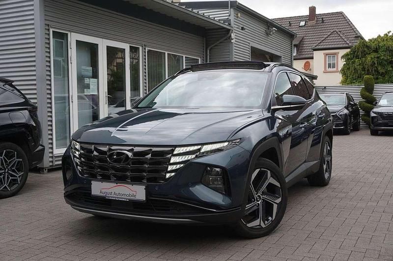 Teal blue Gebraucht 2022 Hyundai Tucson Prime SUV | 32.750 € (Etwas zu teuer) - Bild 1/3