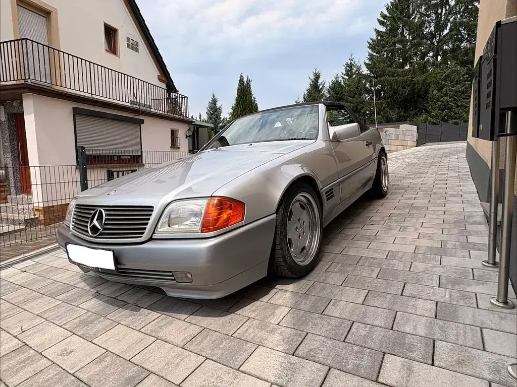 Gebraucht Mercedes SL500 326 PS (239 kW) 1993 Silber Cabrio