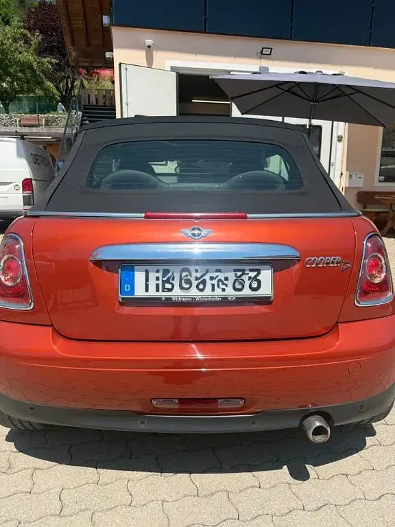 Gebraucht Mini Cooper D Cabriolet 111 PS (81 kW) 2012 Orange Cabrio
