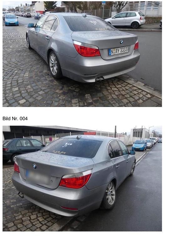 Gebraucht BMW 523 2006 Silber Limousine