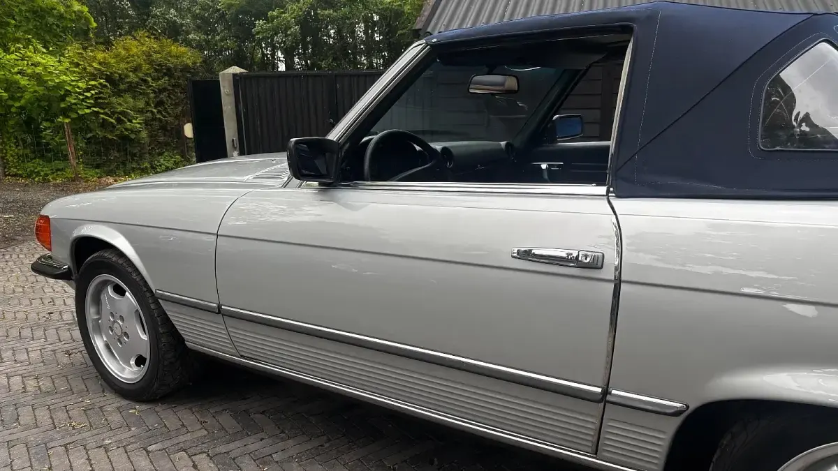 Gebraucht Mercedes SL380 1981 Silber Cabrio