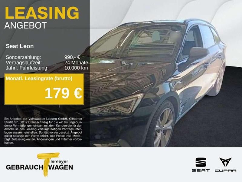 Mitternachtsschwarz metallic Gebraucht 2024 Seat Leon FR Kombi | 26.470 € (Fairer Preis) - Bild 1/2