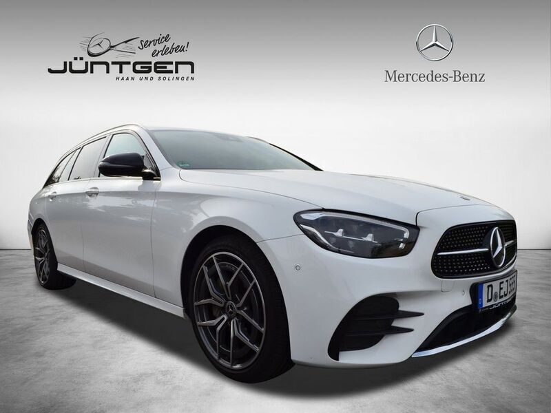 Weiß Gebraucht 2021 Mercedes E200 AMG line Kombi | 38.222 € (Fairer Preis) - Bild 1/4