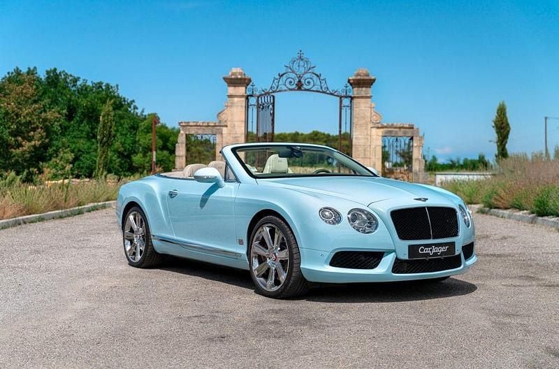 Gebraucht Bentley Continental GT Convertible 507 PS (372 kW) 2012 Blau Cabrio