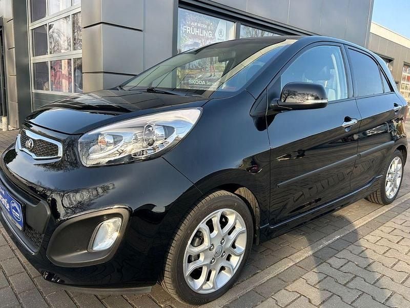 Gebraucht Kia Picanto Platinum Edition 86 PS (63 kW) 2014 Schwarz Kleinwagen