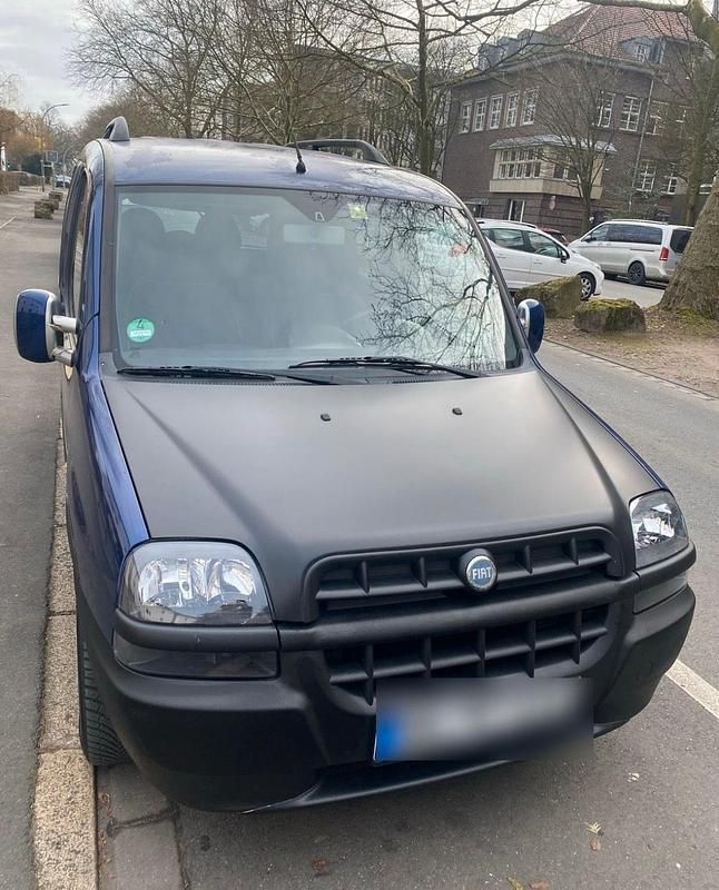 Gebraucht Fiat Doblò 104 PS (76 kW) 2002 Blau Van / Kleinbus