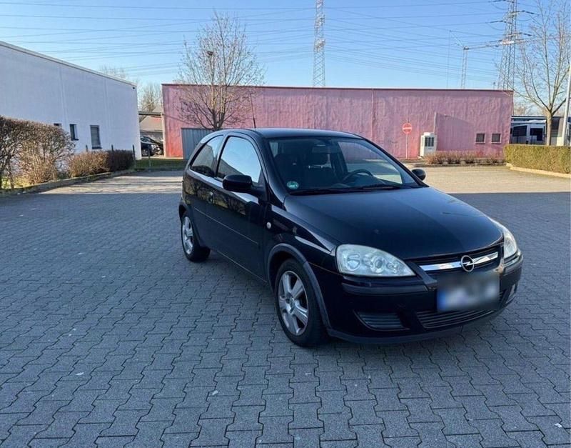 Gebraucht Opel Corsa Enjoy 75 PS (55 kW) 2004 Schwarz Kleinwagen