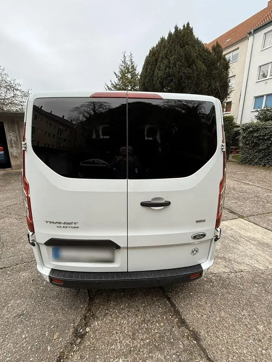 Occasion Ford Transit Custom 136 ch (100 kW) 2018 Blanc Monospace
