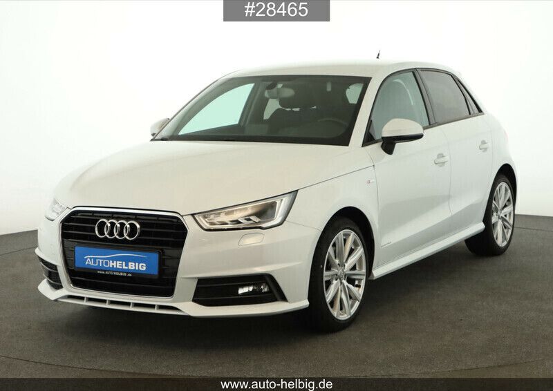 Gletscherweiß metallic Gebraucht 2018 Audi A1 Sportback Design Kleinwagen | 16.680 € (Etwas zu teuer) - Bild 1/4