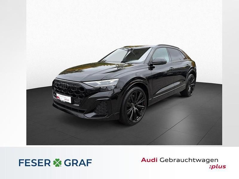 Mythosschwarz metallic Gebraucht 2025 Audi Q8 S-Line SUV | 88.890 € - Bild 1/3