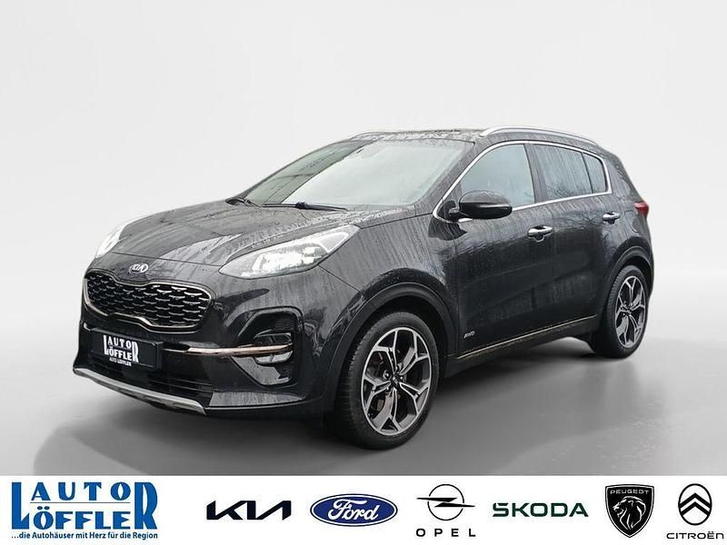 Gebraucht Kia Sportage GT-Line 185 PS (136 kW) 2021 Schwarz SUV