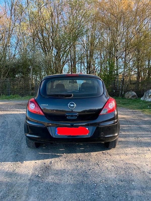 Gebraucht Opel Corsa 60 PS (44 kW) 2010 Schwarz Kleinwagen