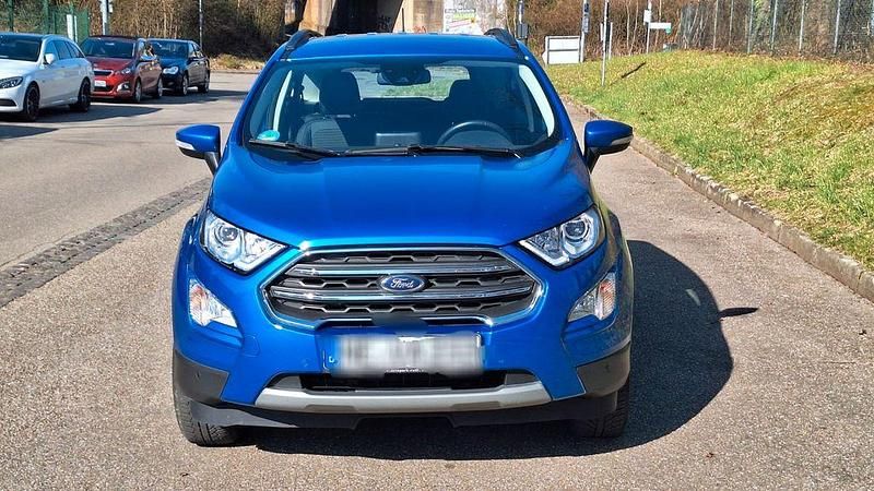 Gebraucht Ford Ecosport Titanium 125 PS (91 kW) 2023 Blau SUV